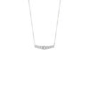 Collana Oro Bianco Diamanti Bliss Collezione Rugiada