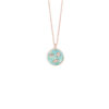 Collana Argento Rosa Madreperla Bliss Collezione Emoji