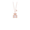 Collana Ottone Rosa Zirconi Bliss Collezione Glittermania