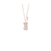 Collana Ottone Rosa Zirconi Bliss Collezione Glittermania