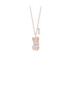 Collana Ottone Rosa Zirconi Bliss Collezione Glittermania