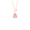 Collana Ottone Rosa Zirconi Bliss Collezione Glittermania