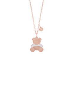 Collana Ottone Rosa Zirconi Bliss Collezione Glittermania
