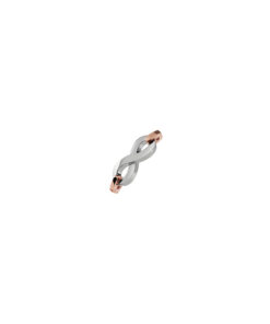 Bracciale Oro Bianco Rosa Salvini Collezione Infinito