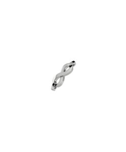 Bracciale Oro Bianco Rosa Salvini Collezione Infinito