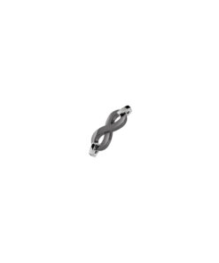 Bracciale Oro Nero Bianco Salvini Collezione Infinito