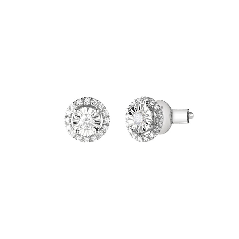 Punto Luce Oro Bianco Diamanti Bliss Collezione Sole