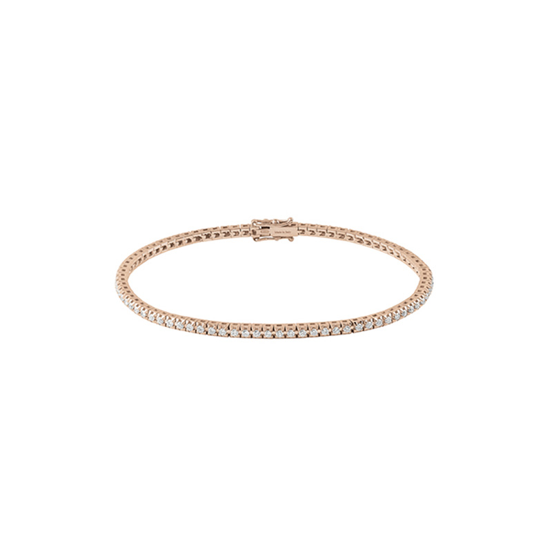 Tennis Oro Rosa Diamanti Salvini Collezione Battito