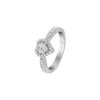 Anello Oro Bianco Diamanti Salvini Collezione Magia