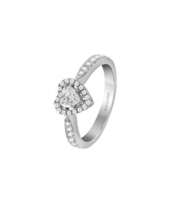 Anello Oro Bianco Diamanti Salvini Collezione Magia