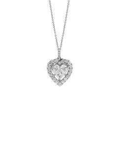 Collana Oro Bianco Diamanti Salvini Collezione Magia