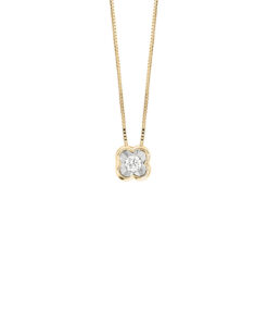 Collana Oro Giallo Diamanti Bliss Collezione Lumina