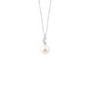 Collana Oro Bianco Diamanti Perla Bliss Collezione Paradise