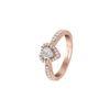 Anello Oro Rosa Diamanti Salvini Collezione Magia
