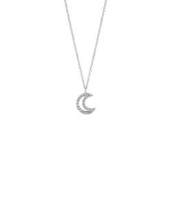 Collana Oro Bianco Diamanti Salvini Collezione I Segni