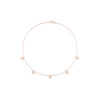 Collana Oro Rosa Diamanti Salvini Collezione I Segni 9kt