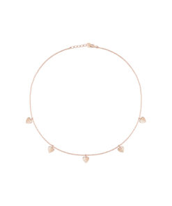 Collana Oro Rosa Diamanti Salvini Collezione I Segni 9kt