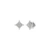 Orecchini Oro Bianco Diamanti Salvini Collezione Luce