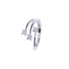 Trilogy Oro Bianco Diamanti Bliss Collezione Rugiada