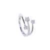 Trilogy Oro Bianco Diamanti Bliss Collezione Rugiada