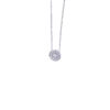 Punto Luce Oro Bianco Diamanti Bliss Collezione Intrecci