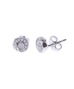 Punto Luce Oro Bianco Diamanti Bliss Collezione Intrecci