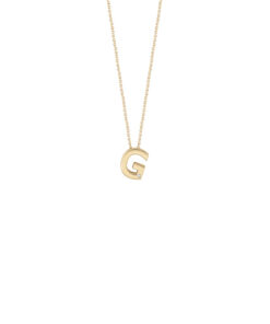 Collana Oro Giallo Diamanti Bliss Collezione Joy Letters