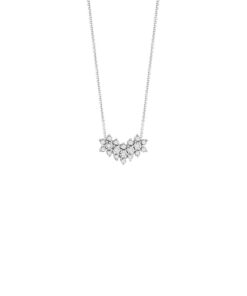 Collana Oro Bianco Diamanti Bliss Collezione Elisir