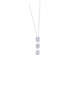 Collana Oro Bianco Diamanti Salvini Collezione Magia