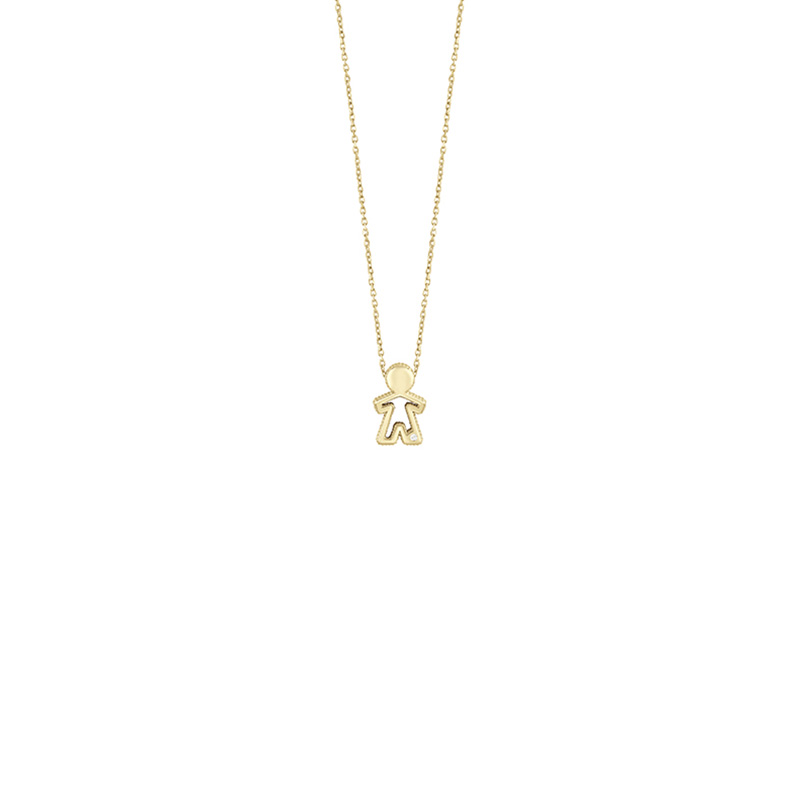 Collana Oro Giallo Diamanti Bliss Collezione Joy