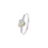Anello Oro Bianco Diamanti Fancy Salvini Collezione Timeless Fancy