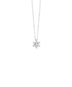 Collana Oro Bianco Diamanti Bliss Collezione Elisir