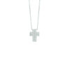 Croce Oro Bianco Diamanti Bliss Collezione Le Croci