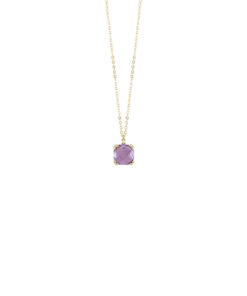 Collana Oro Rosa Diamanti Ametista Bliss Collezione Joy Candy
