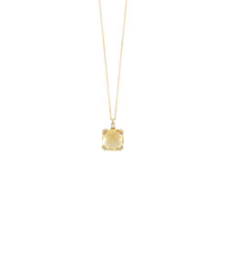 Collana Oro Giallo Diamanti Quarzo Bliss Collezione Joy Candy