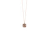 Collana Oro Rosa Diamanti Granato Bliss Collezione Joy Candy