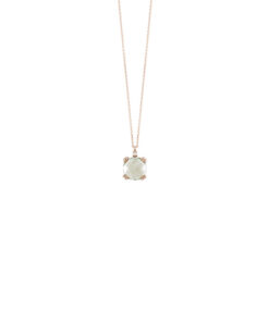 Collana Oro Rosa Diamanti Ametista Verde Bliss Collezione Joy Candy