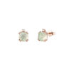 Orecchini Oro Rosa Diamanti Ametista Verde Bliss Collezione Joy Candy