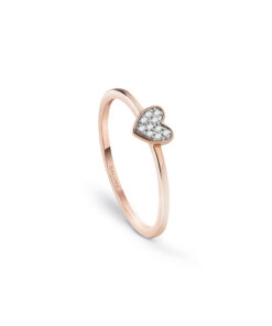 Anello Oro Rosa Diamanti Salvini  Collezione I Segni
