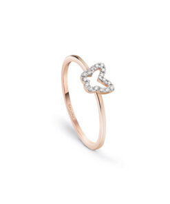 Anello Oro Rosa Diamanti Salvini Collezione I Segni