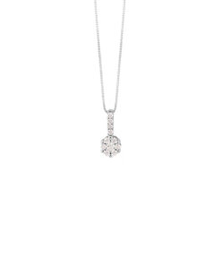 Collana Oro Bianco Diamanti Bliss Collezione Sissi