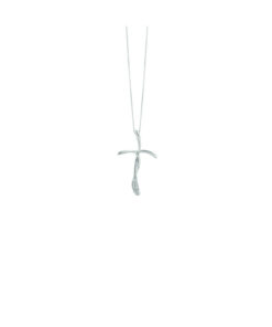 Croce Oro Bianco Diamanti Bliss Collezione Le Croci