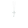 Croce Oro Bianco Diamanti Bliss Collezione Le Croci