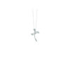 Croce Oro Bianco Diamanti Bliss Collezione Rugiada