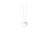Collana Oro Bianco Diamanti Bliss Collezione Cuori