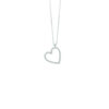 Collana Oro Bianco Diamanti Bliss Collezione Cuori