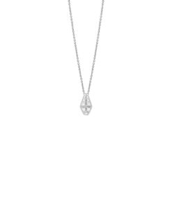 Collana Oro Bianco Diamanti Salvini Collezione Eva