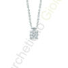 Collana Oro Bianco Diamanti Bliss Collezione Caresse