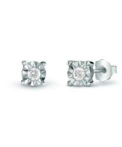 Punto Luce Oro Bianco Diamanti Bliss Collezione Rugiada