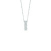 Collana Oro Bianco Diamanti Bliss Collezione Caresse